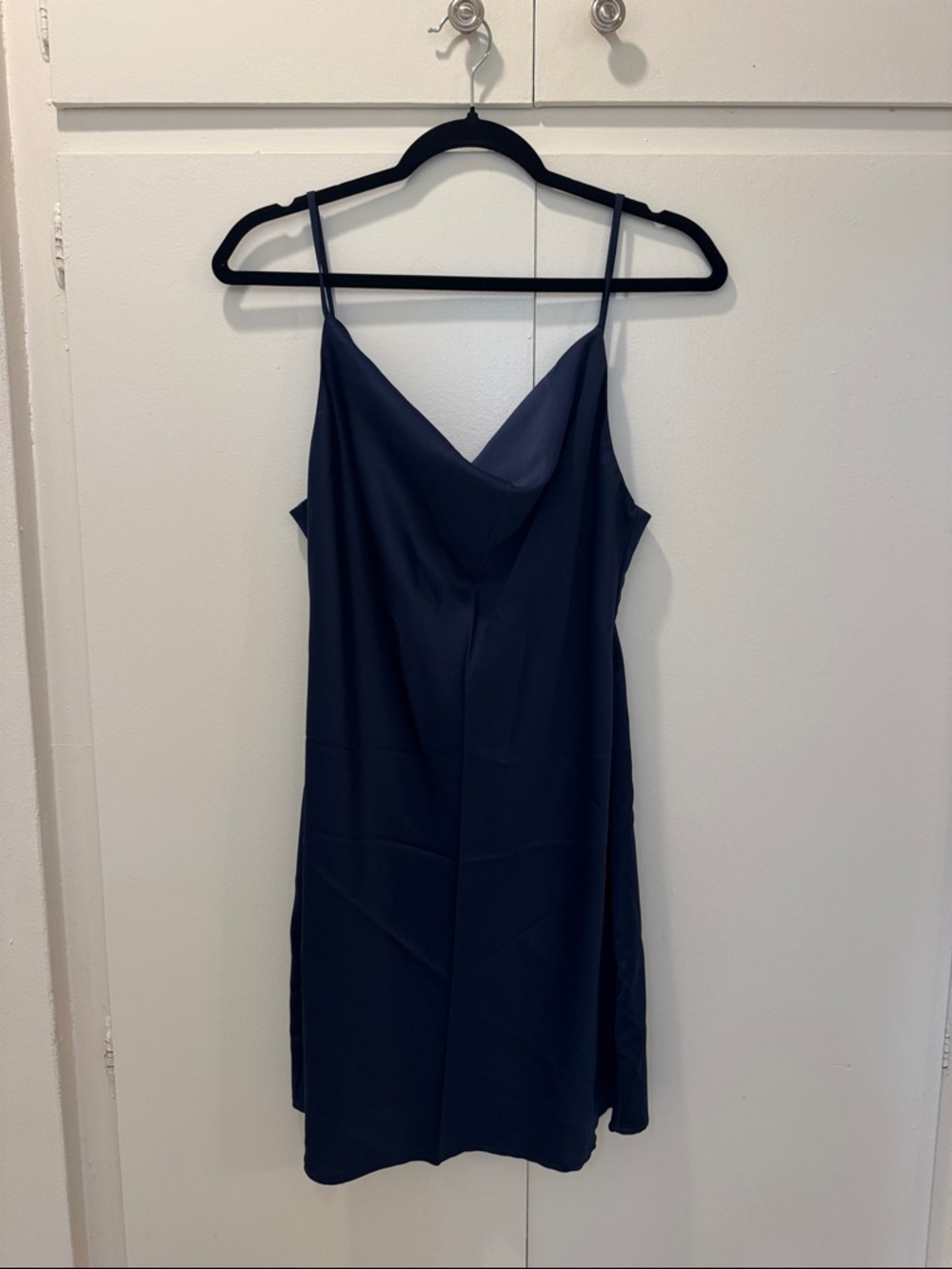 Urban Outfitters Navy Slip Mini Dress